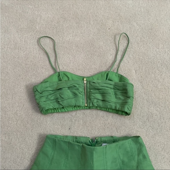 Aje Thea Crop Top and Paradiso Skirt Set AU8/US4 $720+ - Picture 5 of 11